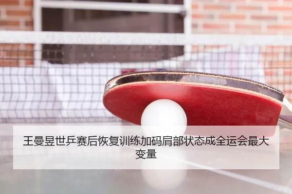 王曼昱世乒赛后恢复训练加码肩部状态成全运会最大变量